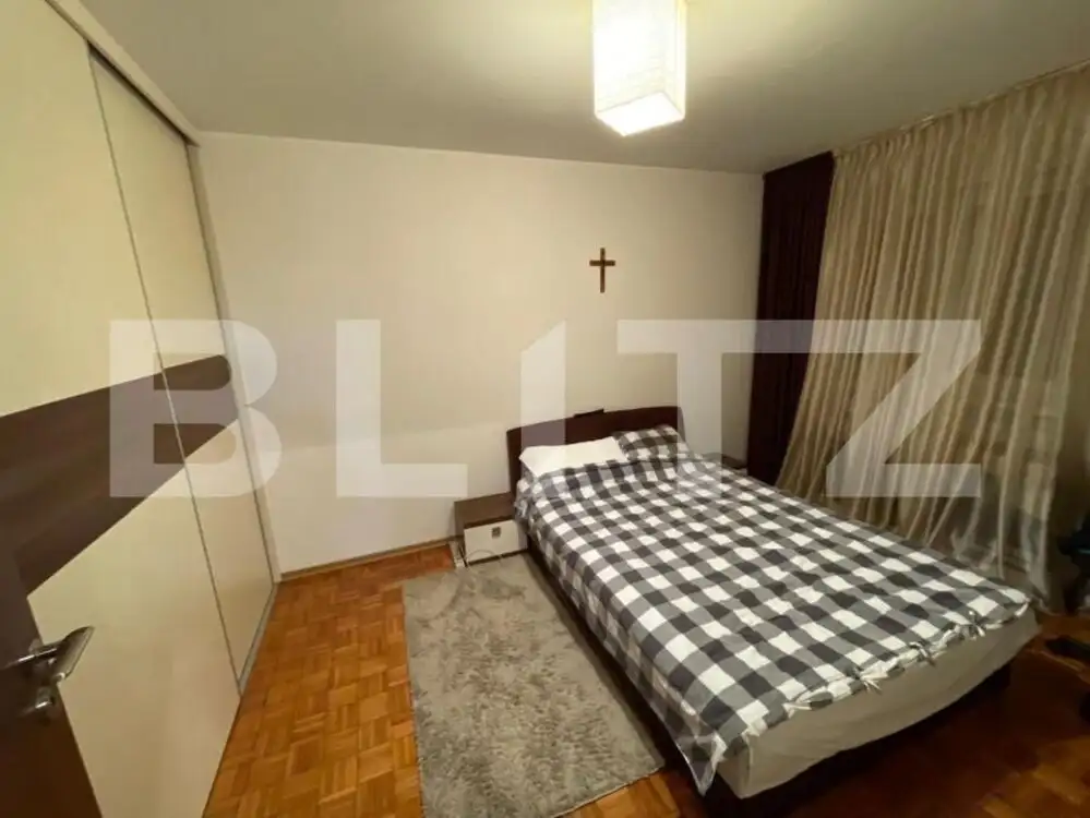 Apartament 3 camere, semidecomandat, 67 mp, Brazda - zona Guliver