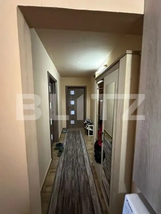 Apartament 2 camere decomandate, 62 mp utili, etaj intermediar, zona Garii