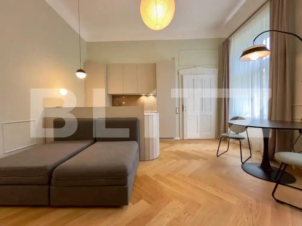 Apartament 2 camere, 46mp, curte, zona Centrala 