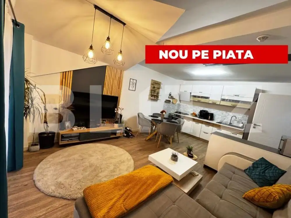 Apartament cu 2 camere, 54 mp, zona Cetatea Alba Carolina