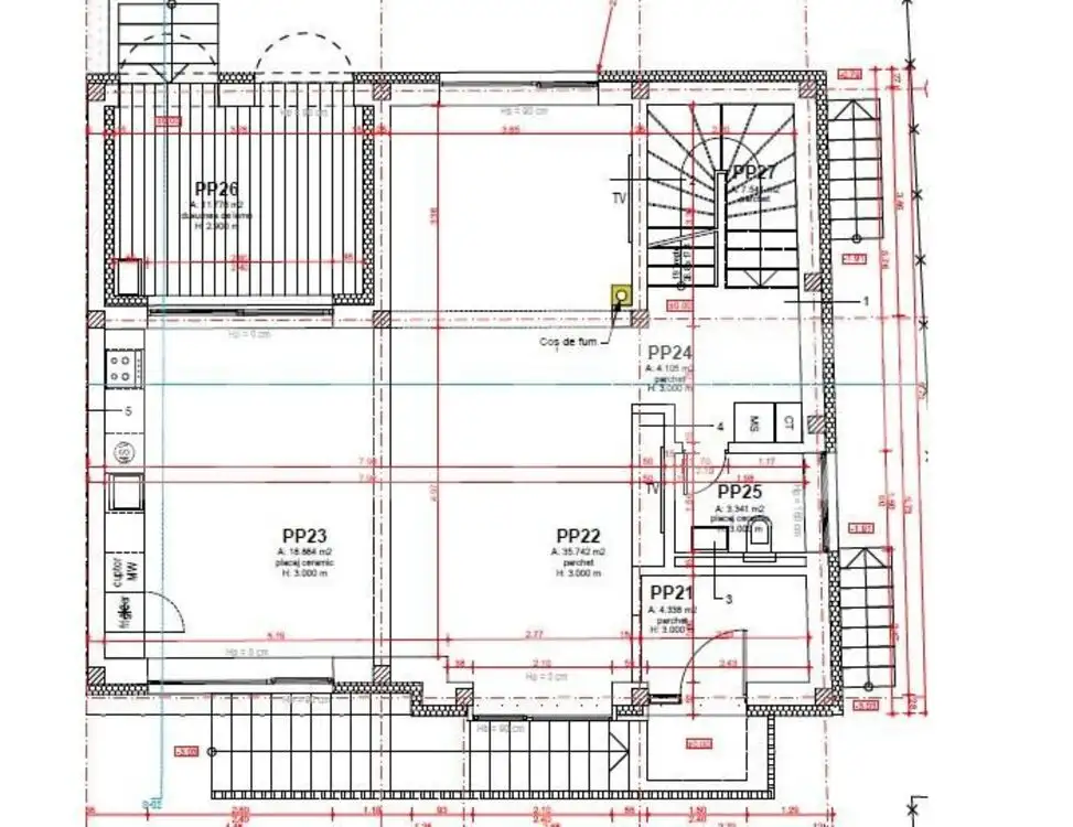 Casa duplex la 1 km de Piata Mihai Viteazu! 173mp, 280mp teren, Gruia