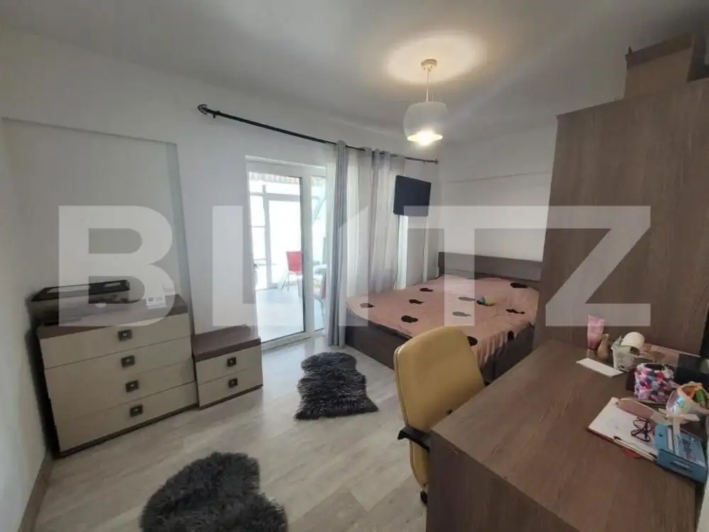 Apartament 3 camere, decomandat, 62mp, terasa de 55mp, zona Oasului