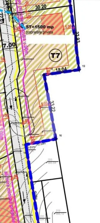 Teren 1500 mp, cu PUZ finalizat, Salicea