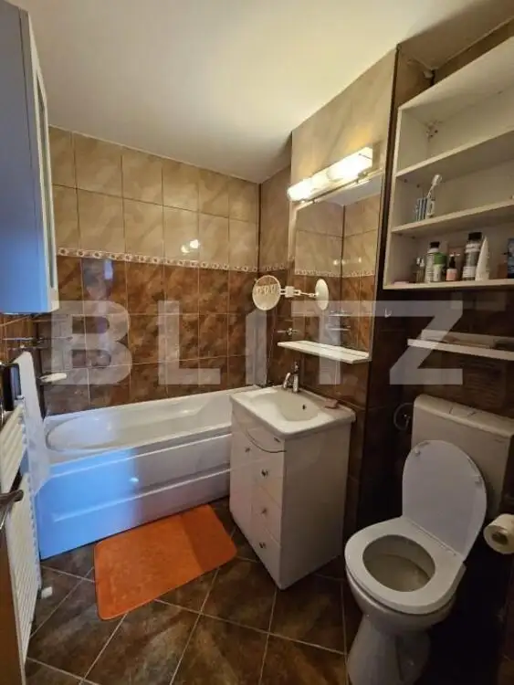 Apartament cu 2 camere, 51 mp, decomandat, zona Plaja Grigorescu