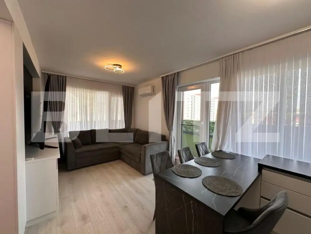 Apartament cu terasa, 2 camere, 42 mp, in Nufarul