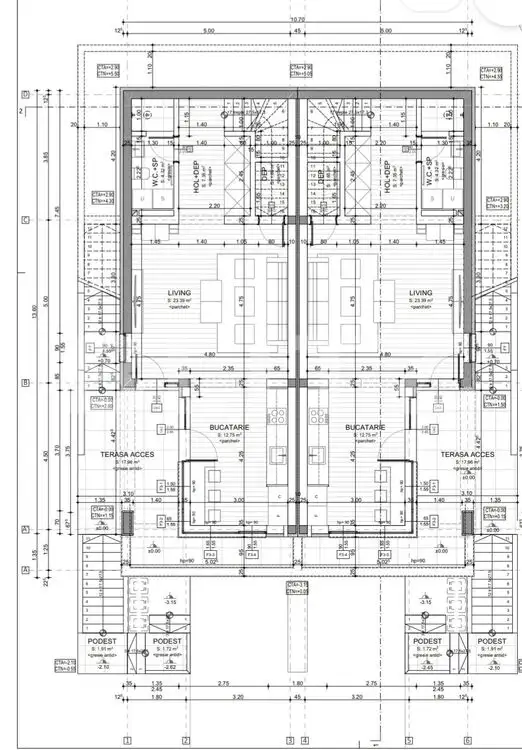 Vanzare duplex finalizat I Teren 650 mp I Orientare E-S-V