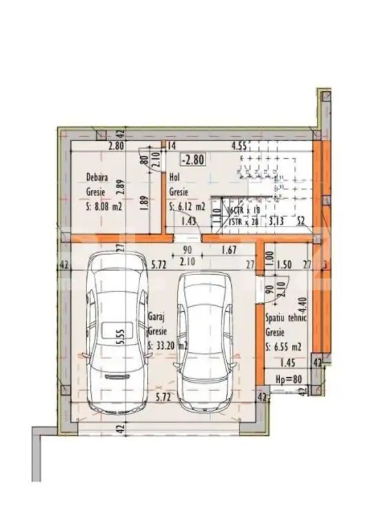 Duplex 4 camere, 204 mp utili, panorama oras, Dambu Rotund