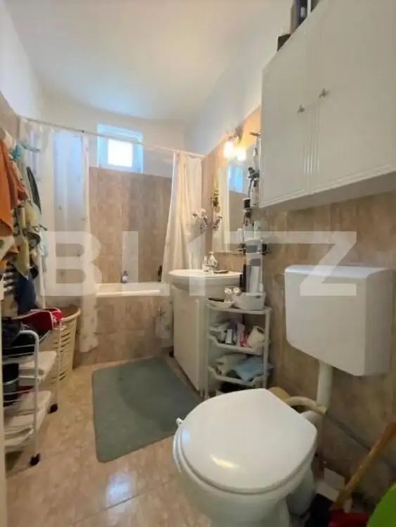 Apartament 2 camere, 50 mp, balcon, zona Piata Abator