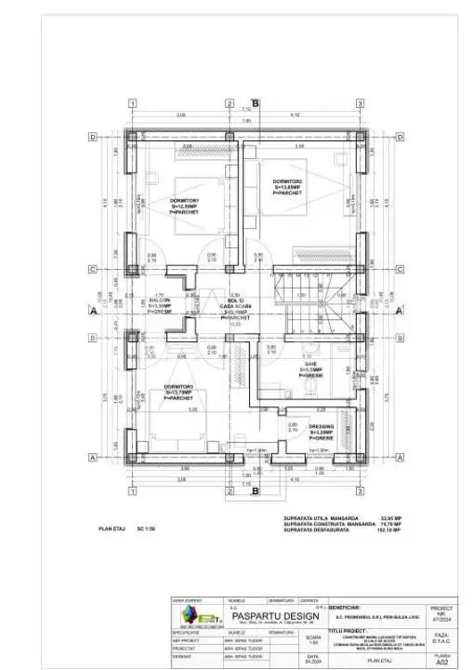 Ansambul rezidential Case cu 4 camere