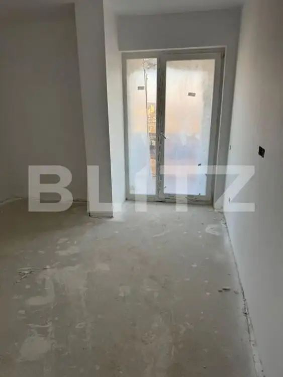 Apartament  semifinisat, cu CF, 57mp, zona Fabricii