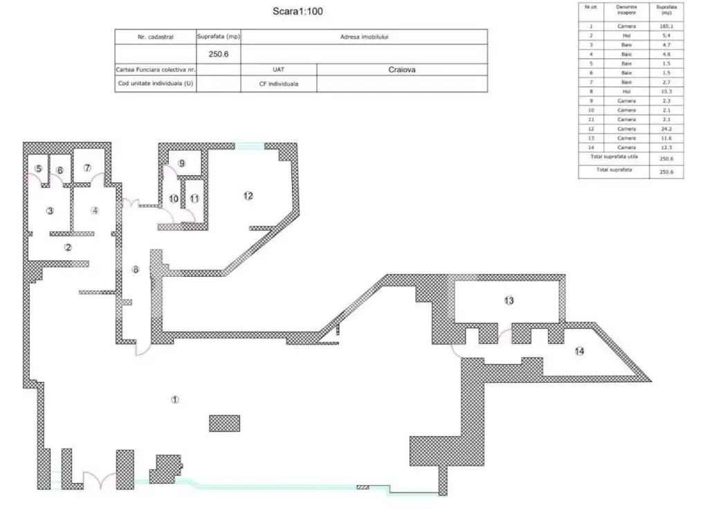 Spatiu comercial, 250 mp, zona Ultracentrala