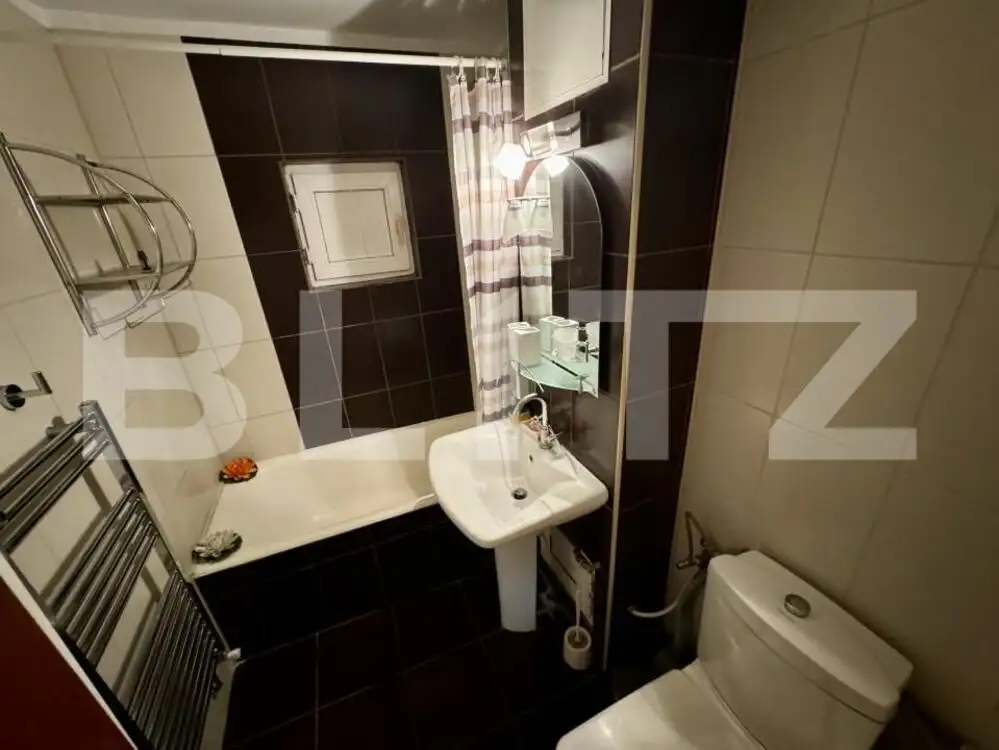 Apartament 2 camere, centrala termica, Ac, zona Liceul Tudor Arghezi 