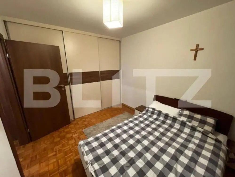 Apartament 3 camere, semidecomandat, 67 mp, Brazda - zona Guliver