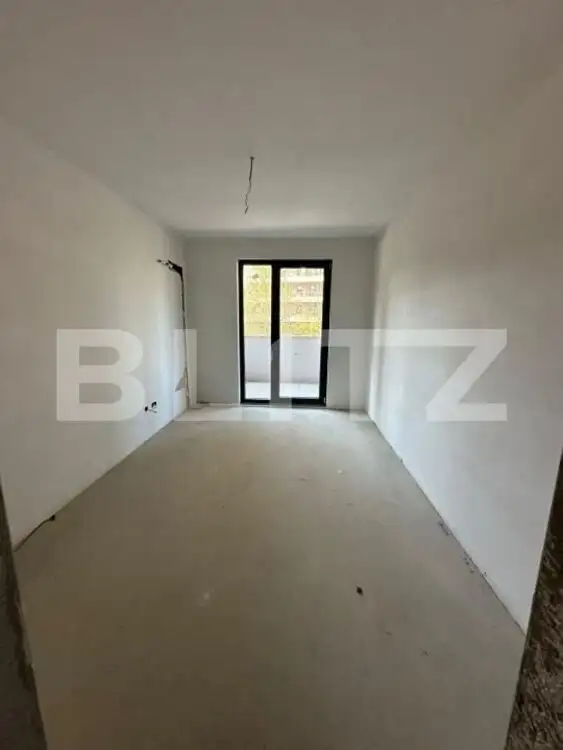 Apartament cu 3 cam, 2 bai, semifinisat, 75mp utili + 17mp terasa zona Plopilor