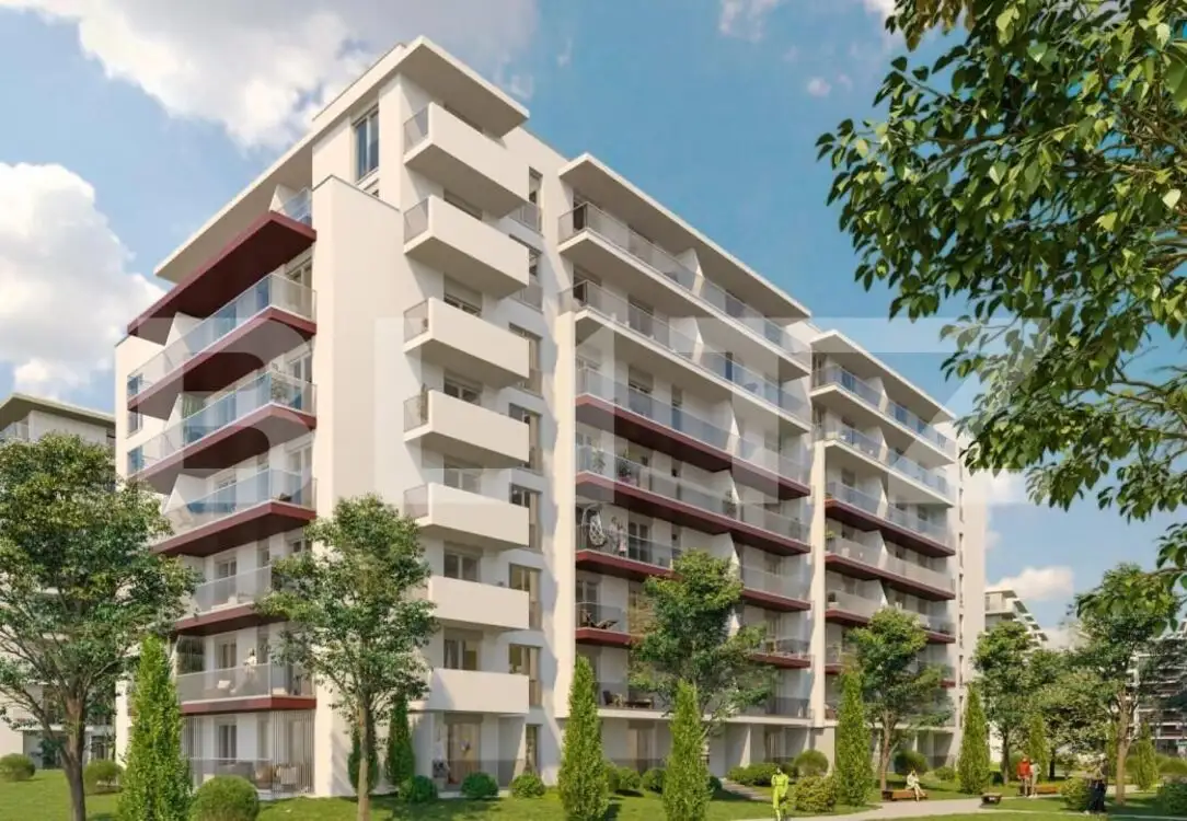 Apartament de 4 camere, 99.78 mp, semifinisat, Cartier Iris