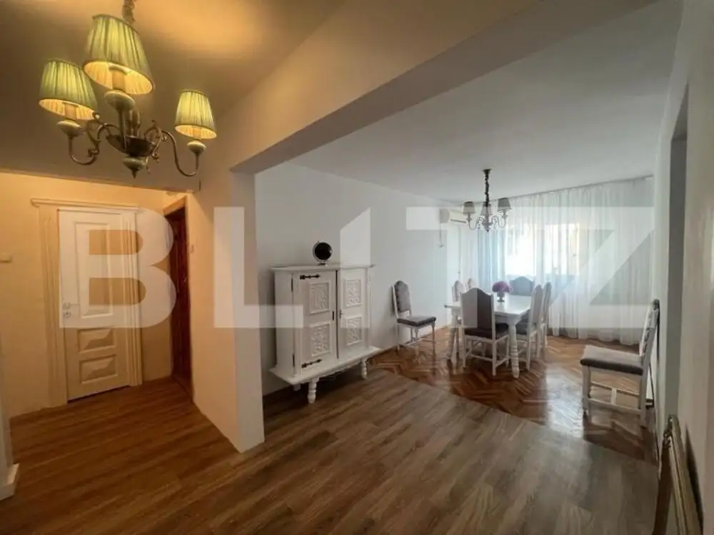 Apartament 4 camere, 112 mp totali, etaj intermediar, zona Brazda