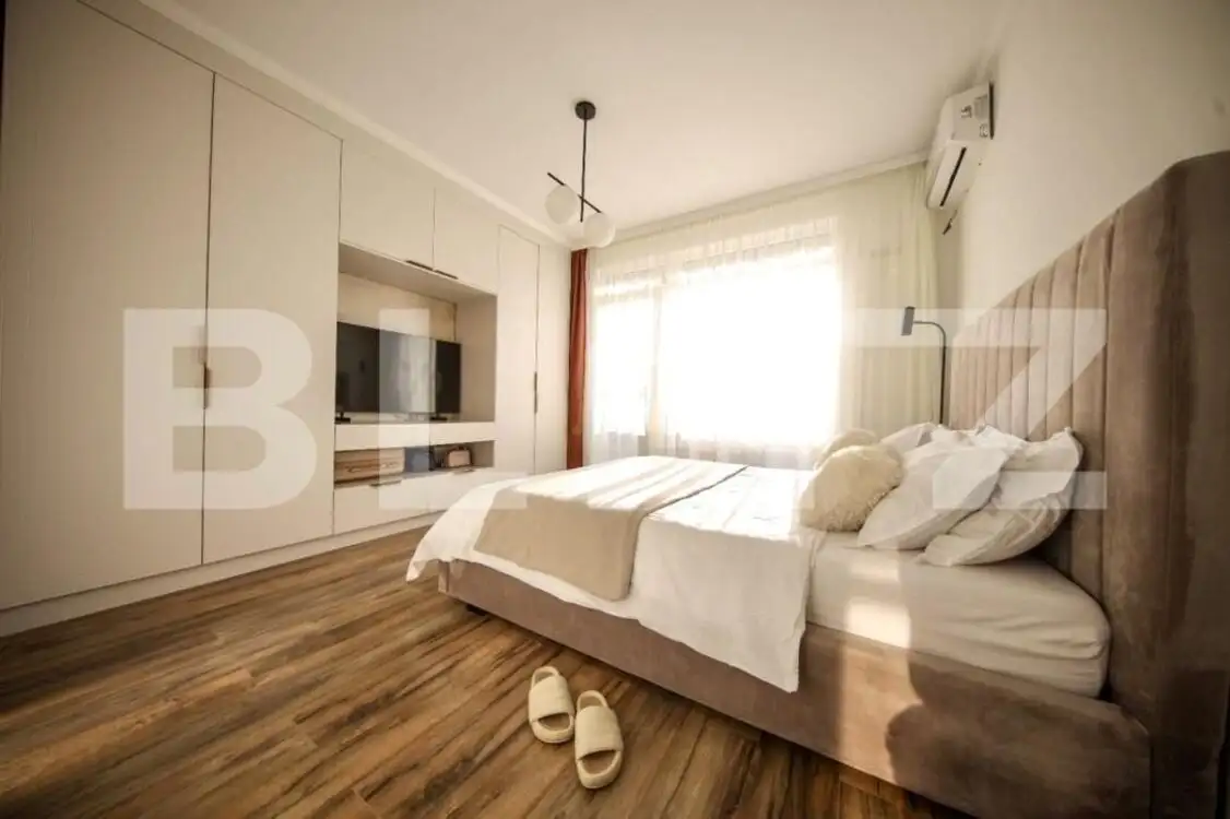 Apartament mobilat modern de 2 camere, 59 mp, parcare opțional, zona Iulius Mall