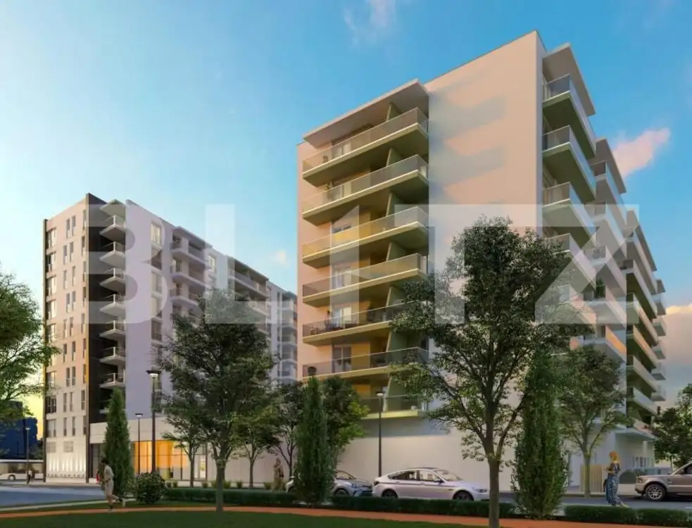 Apartament de 3 camere, 80.68 mp, cartier Iris