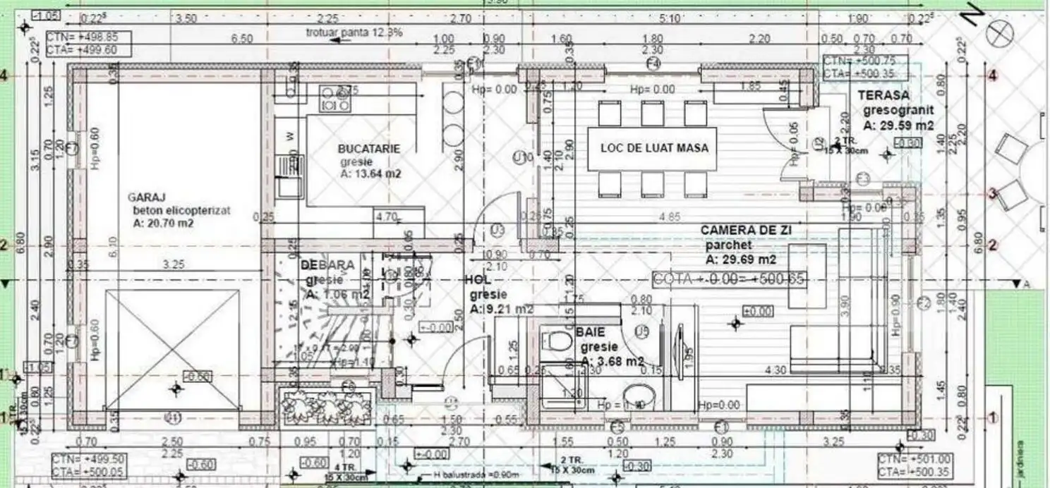 Casa 120 mp cu garaj in Chinteni, priveliste si calitate constructie!