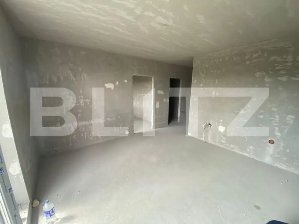 Apartament cu 2 camere, bloc nou, semifinisat, 48mp zona Beta Residance 