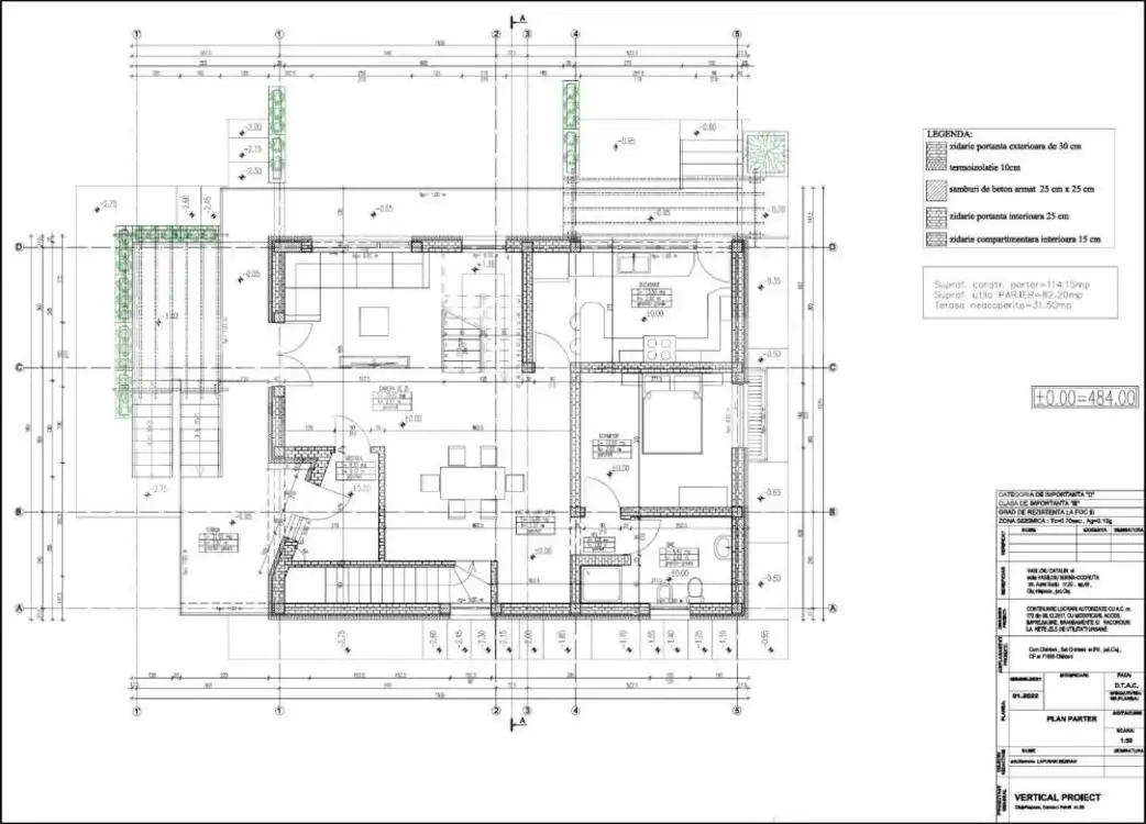 Casa Individuala in Chinteni suprafata utila 253mp si teren 474mp