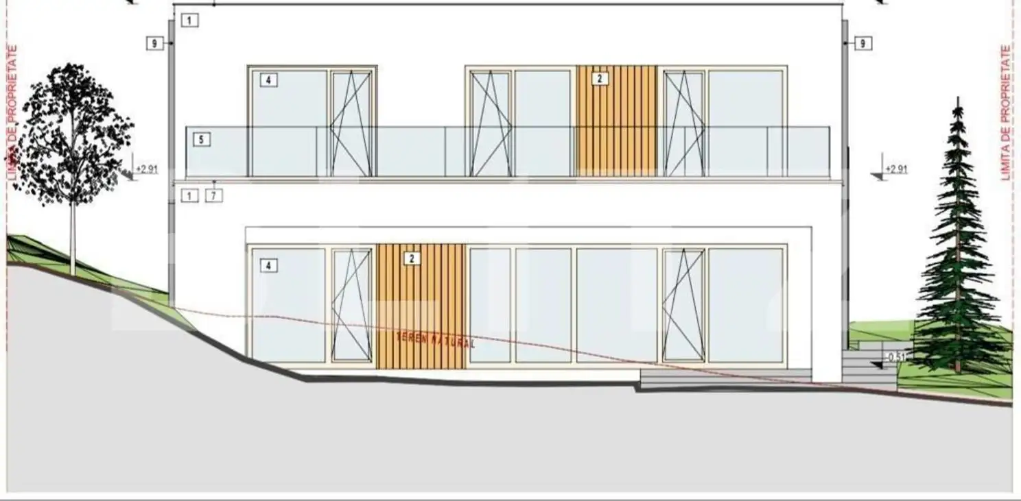 Casa individuala de vanzare, 140 mp , 770 teren, zona lac Chinteni 