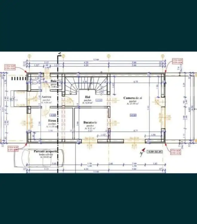 Casă individuală, 4 camere, 3 băi, Dezmir