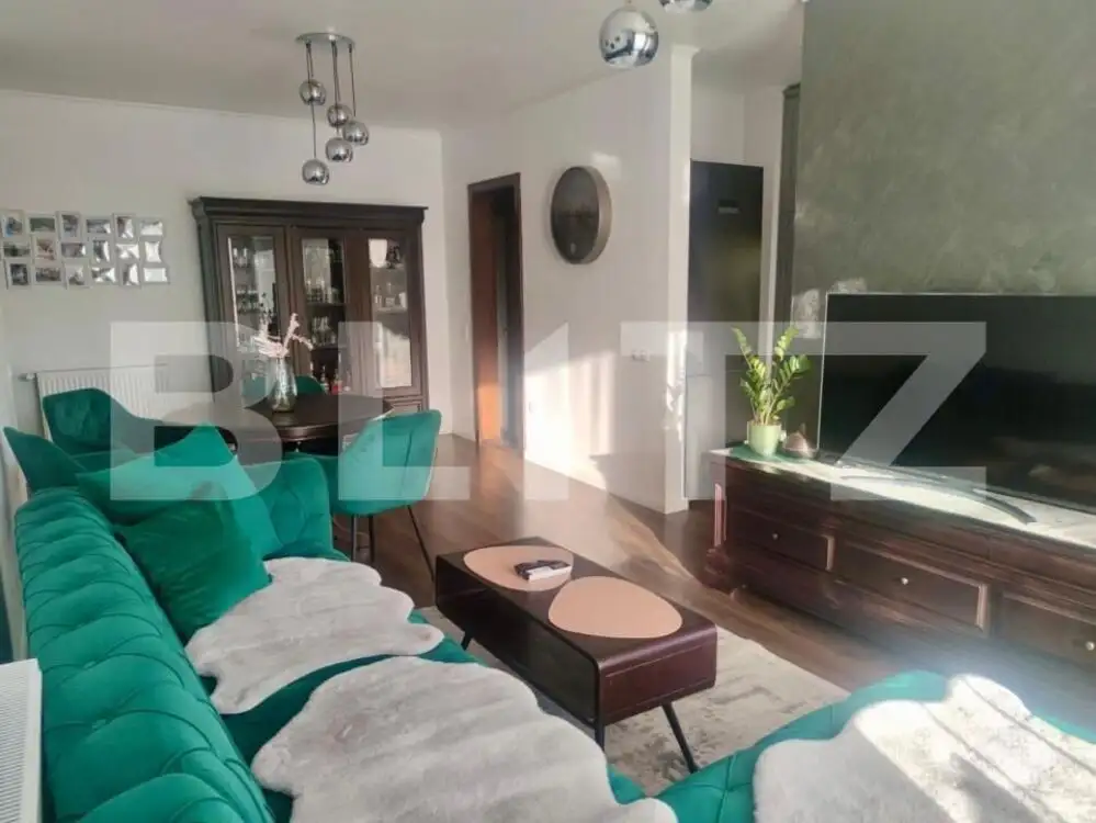 Apartament 2 camere, 58mp, terasa 15.4 mp, garaj subteran, Sopor