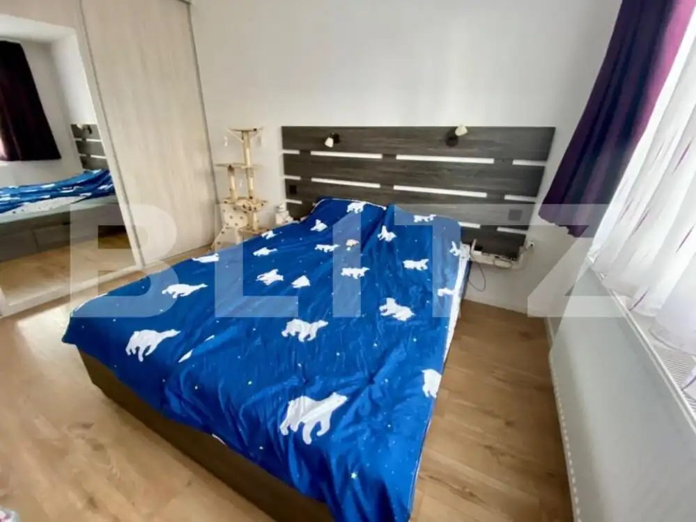 Apartament de 2 camere, 58 mp, terasa 16 mp, parcare, Borhanci