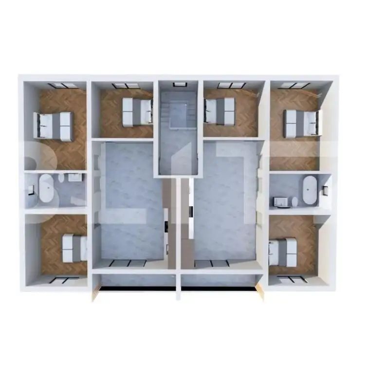 Apartament 4 camere , 71 mp+ terasa 60 mp, Blaj