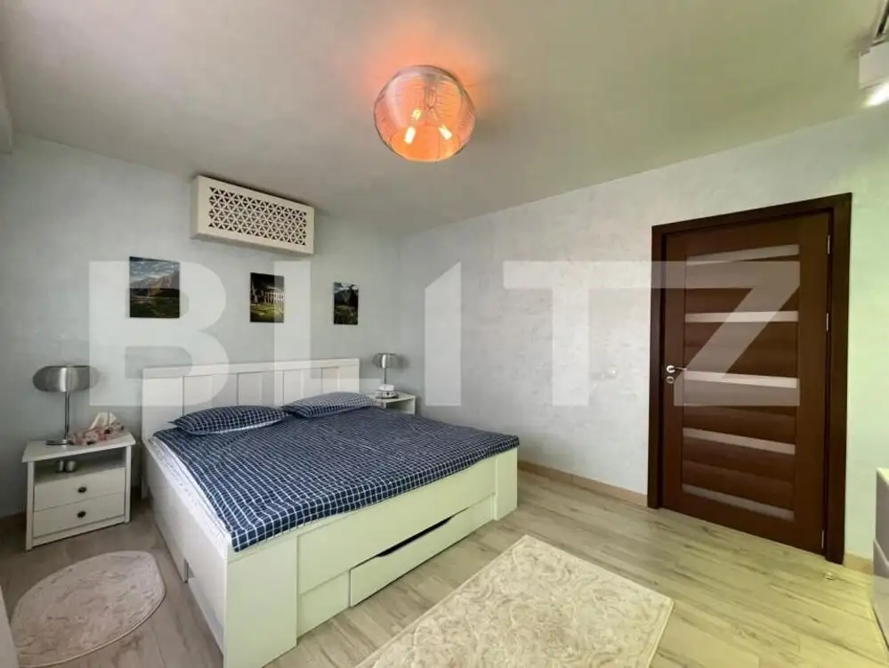 Apartament superfinisat, 3 camere, parcare,  terasă, zona 1 Mai