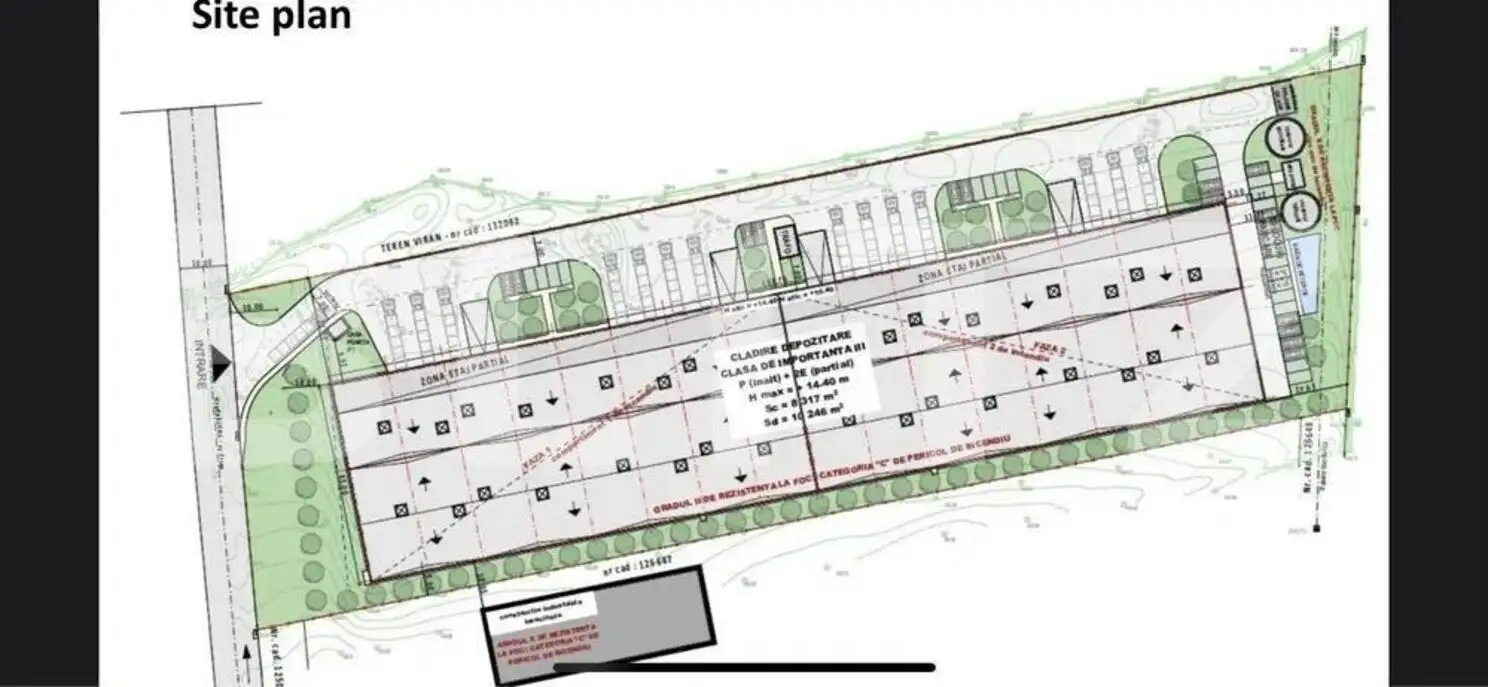 Teren Intavilan, 17000 mp, cu autorizatie de constructie, Aeroport