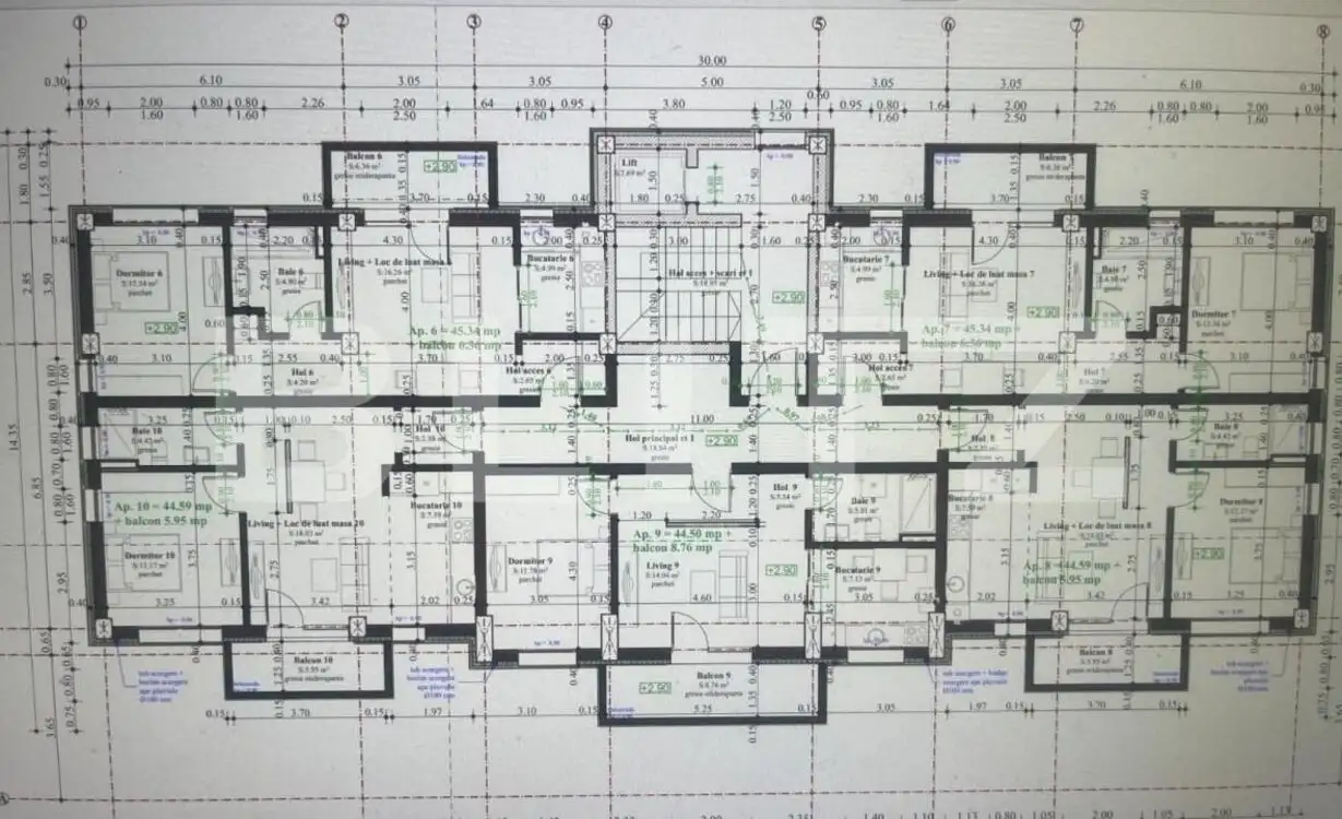 Apartament 2 camere, BLOC NOU, GARAJ ,Zona - Stadion 