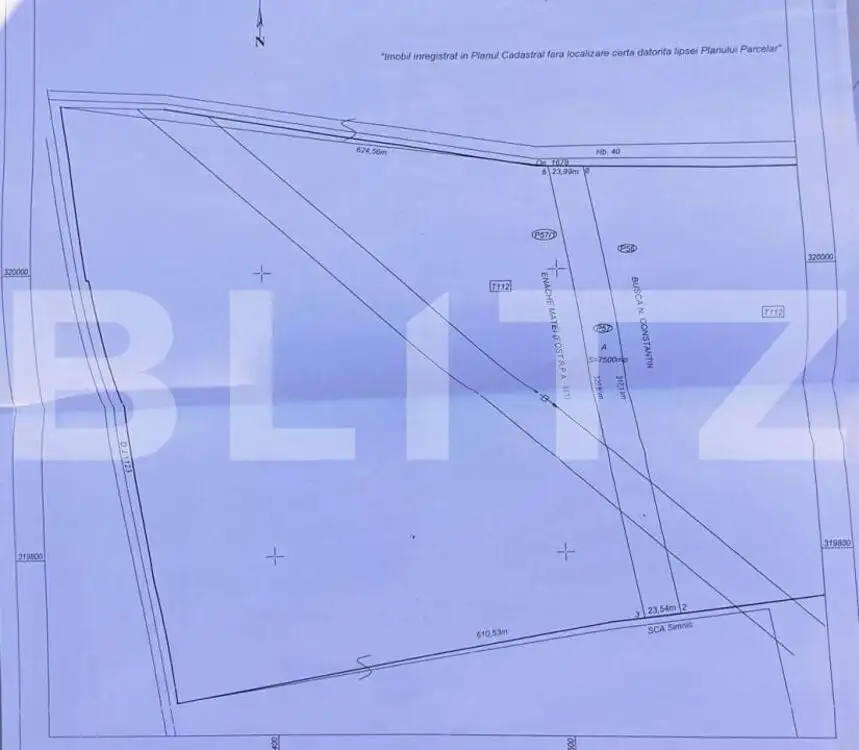 Teren intravilan, 7500 mp, zona Simnicul de sus