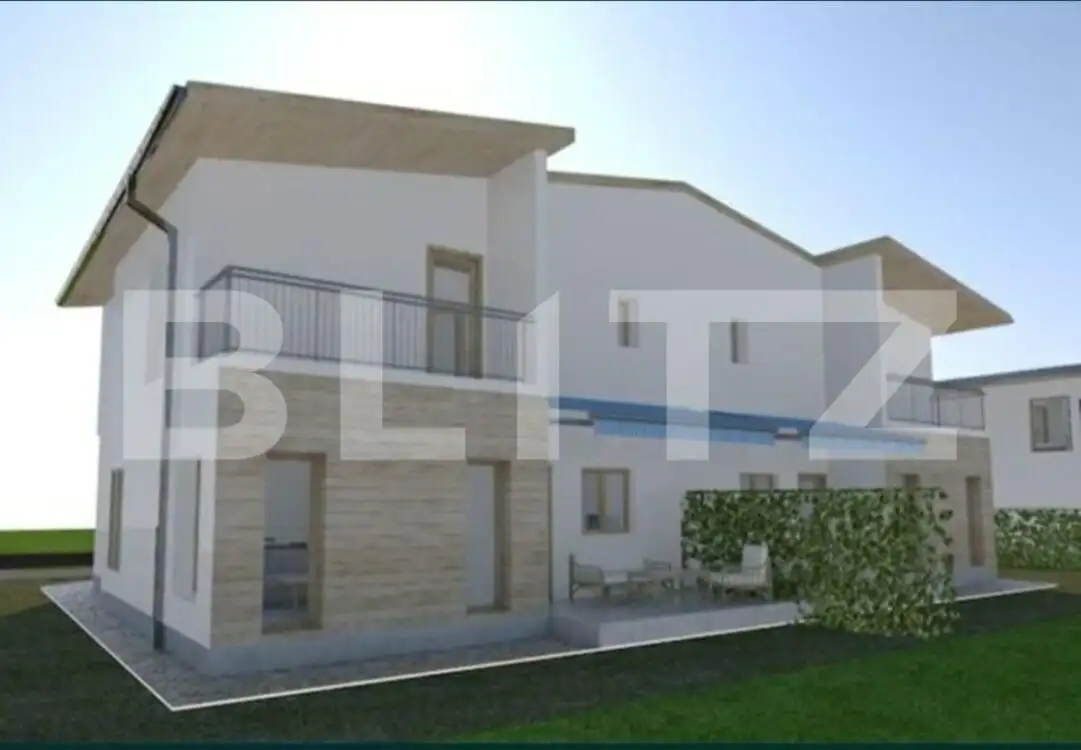 Casa tip duplex finisata, 132 mp utili, 250 mp teren, zona Cetate