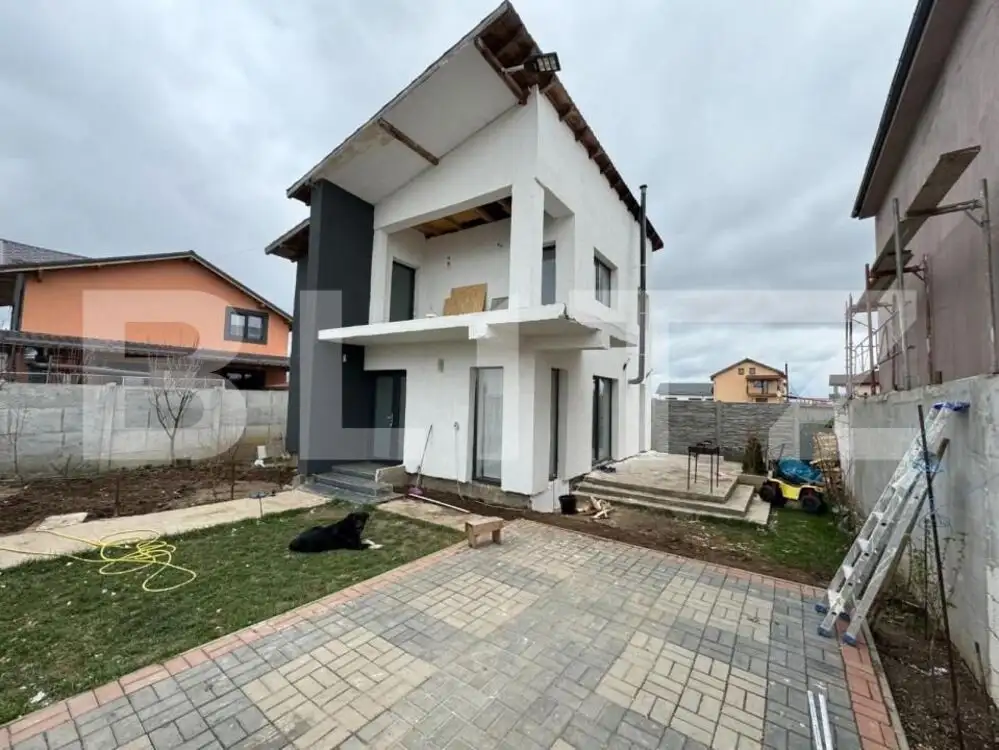 Casa P+1 cu 3 camere, 80 mp utili, 205 mp teren, zona Aeroport