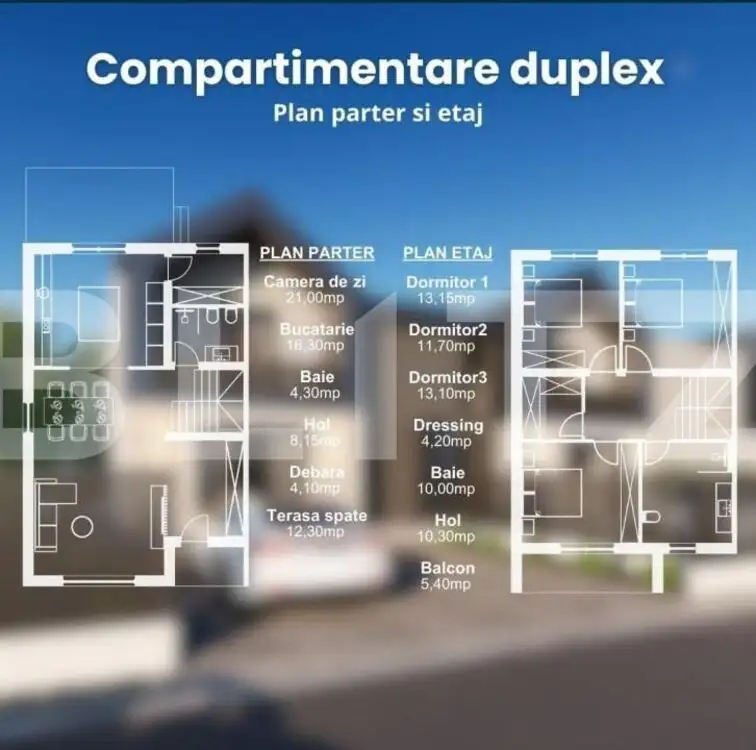 Ansamblu de duplexuri moderne, 160 mp , Radauti