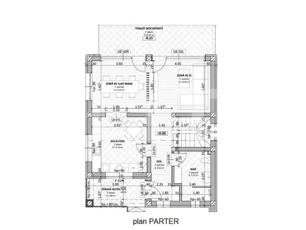 Duplex in ansamblu privat, 120 mp utili, zona Aerodrom Dezmir