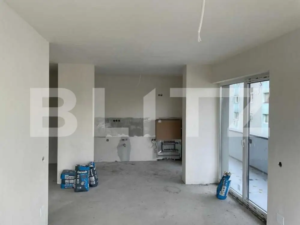 Apartament 2 camere, 46,65 mp, parcare subterana inclusa, zona Iris