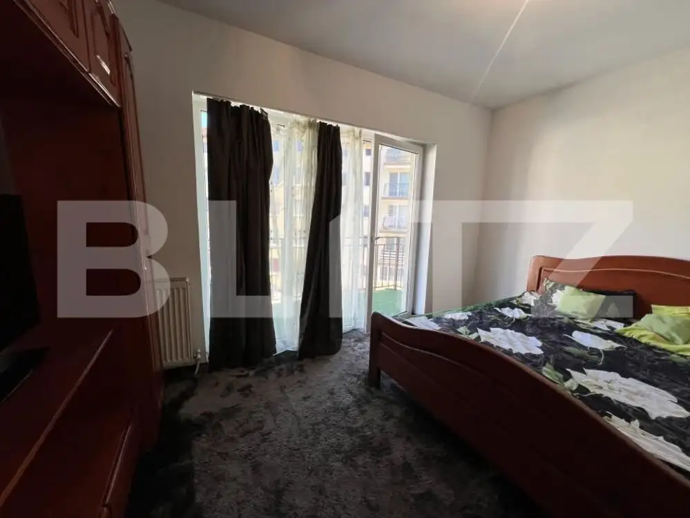 Apartament 2 camere, 46 mp, Parcare, Balcon spatios, La Cheie, Floresti 