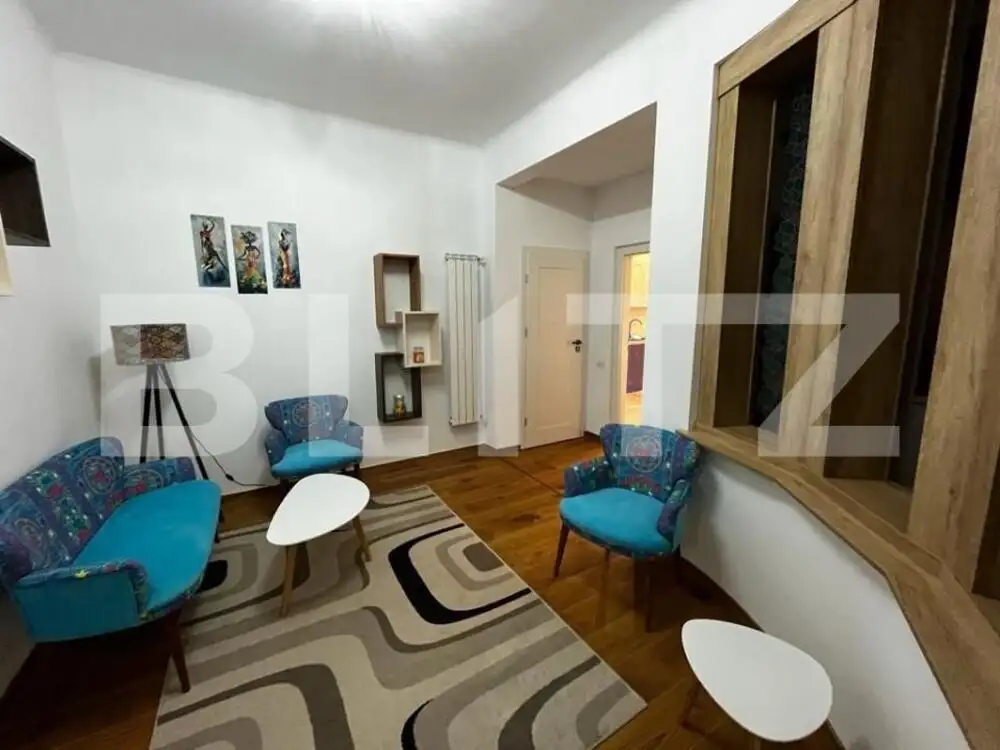 Apartament de 2 camere, 60 mp, 2 bai, zona Ultracentral