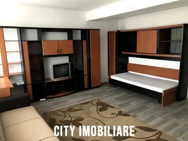 Apartament 1 camera, S 38 mp, mobilat, utilat, zona Centrală