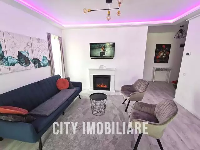 Apartament 3 camere, Lux, mobilat, bloc nou, terasa 30 mp, Marasti