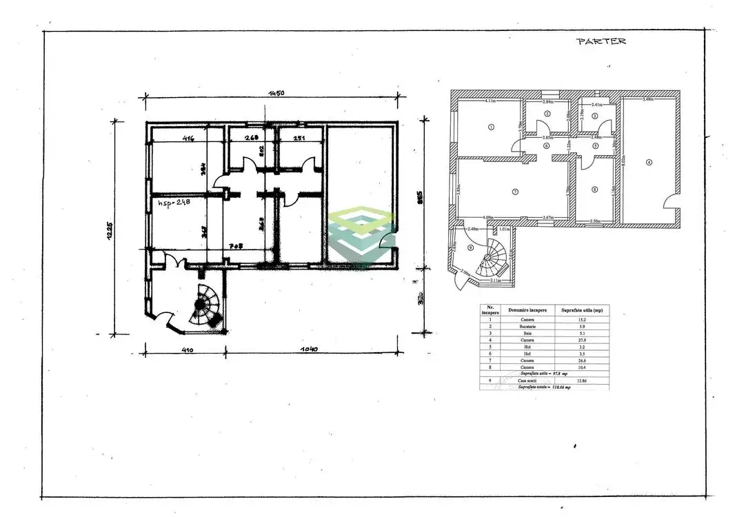 Apartament parter in vila Str Dunarii - Bragadiru