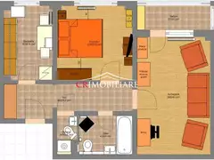 Apartament 2 camere decomandat Rahova