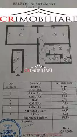 Vanzare apartament 2 camere Floreasca