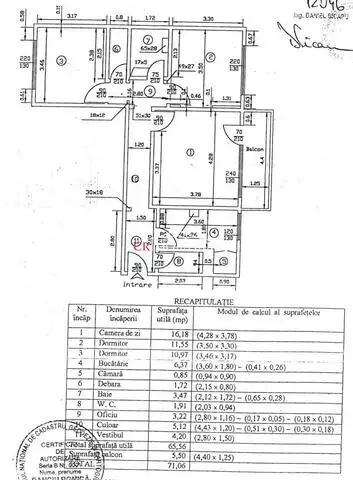 Vanzare apartament 3 camere Drumul Taberei