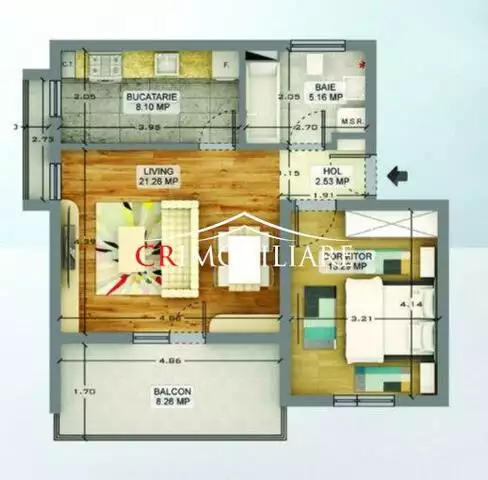 Apartament 2 camere Elitte Residence