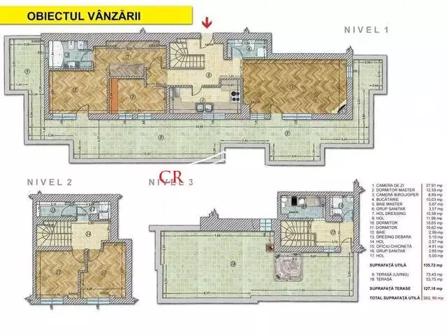 Vanzare Penthouse 6 Camere Decebal