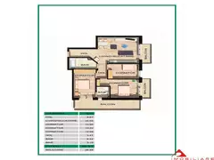 Apartament 3 camere Floresti, 80 mp utili, decomandat, gradina 40 mp, 2 terase